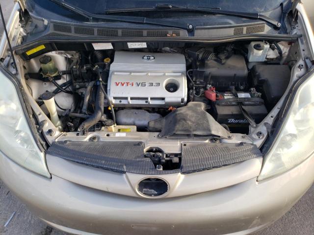 5TDZA23C36S468462 - 2006 TOYOTA SIENNA CE BEIGE photo 12