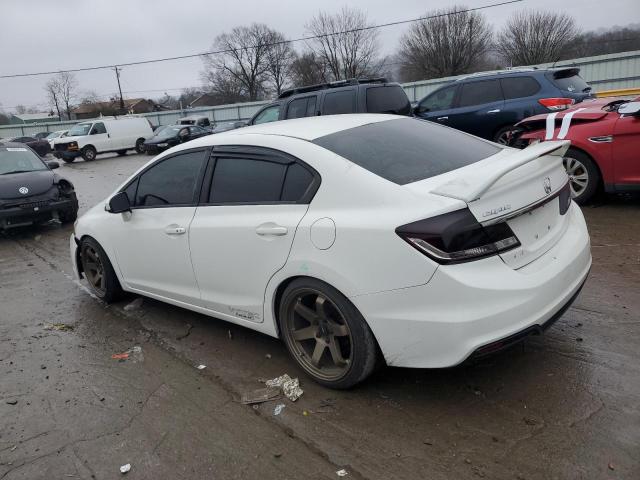 2HGFB6E50FH704233 - 2015 HONDA CIVIC SI WHITE photo 2