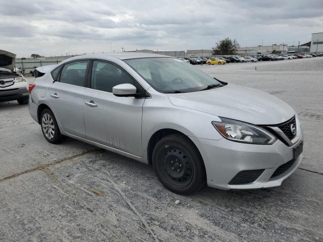 3N1AB7AP0HY271261 - 2017 NISSAN SENTRA S SILVER photo 4