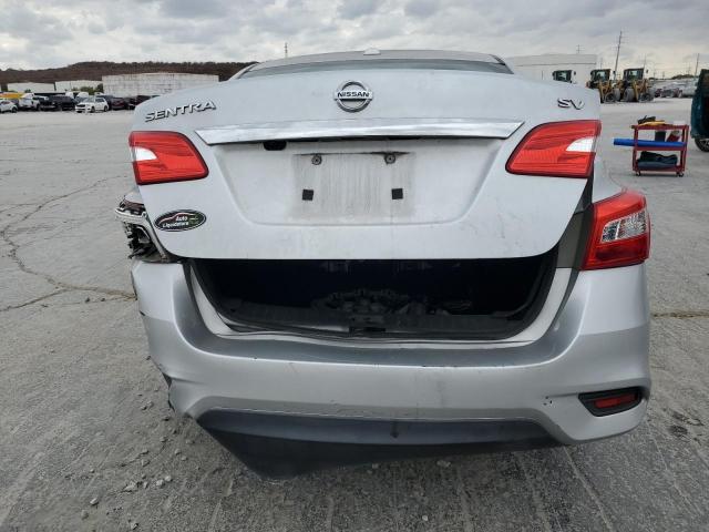 3N1AB7AP0HY271261 - 2017 NISSAN SENTRA S SILVER photo 6