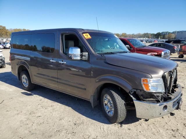 5BZAF0AA9JN852488 - 2018 NISSAN NV 3500 S GRAY photo 4