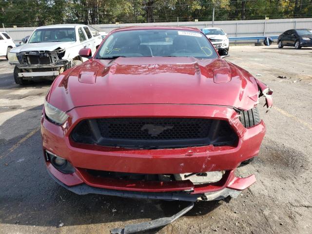 1FA6P8CF3H5227367 - 2017 FORD MUSTANG GT RED photo 5