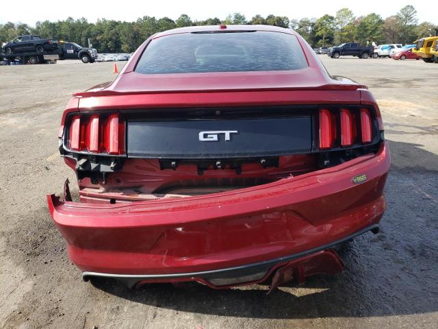 1FA6P8CF3H5227367 - 2017 FORD MUSTANG GT RED photo 6