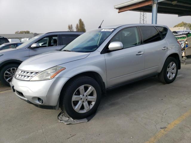 JN8AZ08T26W424721 - 2006 NISSAN MURANO SL SILVER photo 1