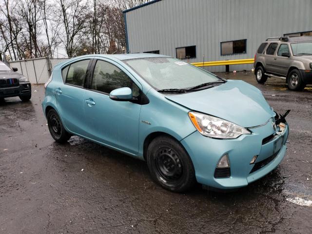 JTDKDTB31D1036933 - 2013 TOYOTA PRIUS C BLUE photo 4