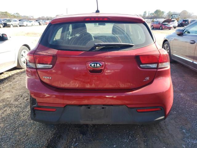 3KPA25AB3KE175445 - 2019 KIA RIO S RED photo 6