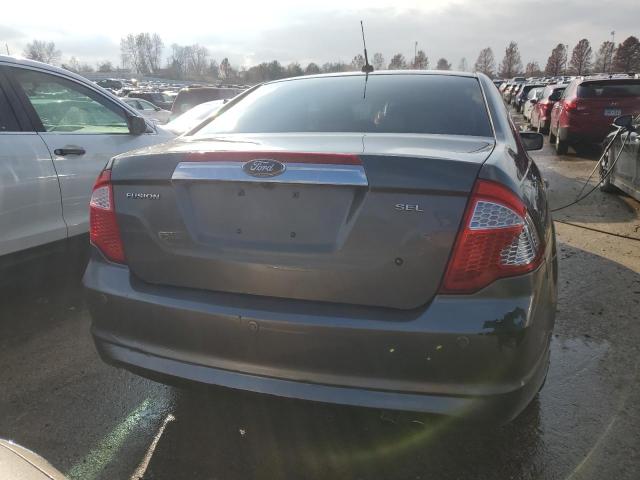 3FAHP0JA8CR268570 - 2012 FORD FUSION SEL GRAY photo 6