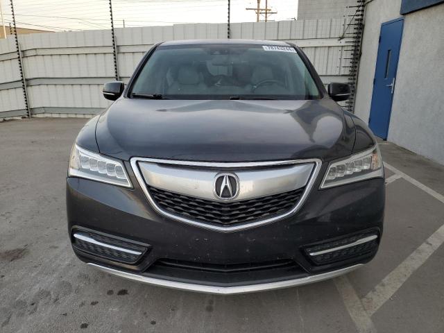 5FRYD4H4XEB045900 - 2014 ACURA MDX TECHNOLOGY GRAY photo 5