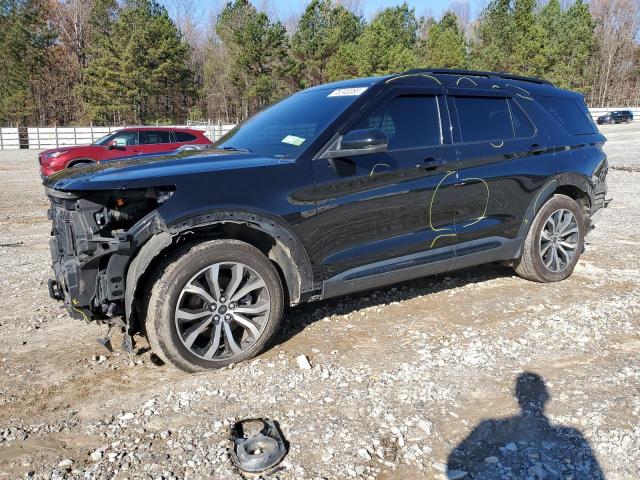 1FM5K8GC2MGA25683 - 2021 FORD EXPLORER ST BLACK photo 1