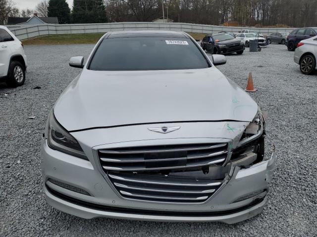 KMHGN4JF0FU016481 - 2015 HYUNDAI GENESIS 5.0L SILVER photo 5