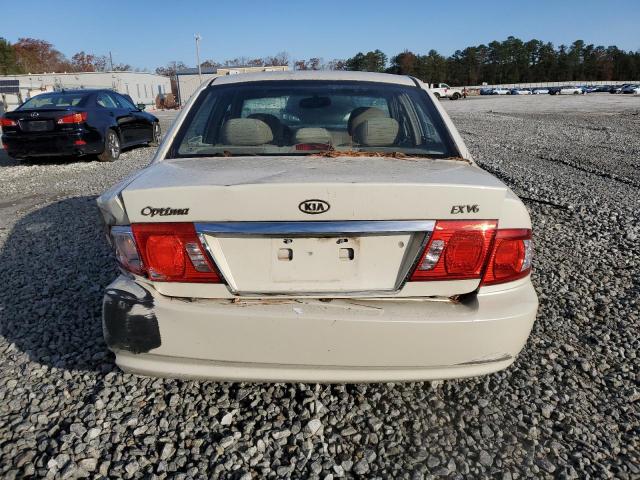 KNAGD128645308288 - 2004 KIA OPTIMA LX WHITE photo 6