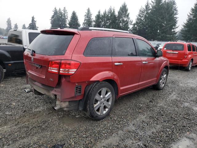 3D4GG67V19T156789 - 2009 DODGE JOURNEY R/T RED photo 3