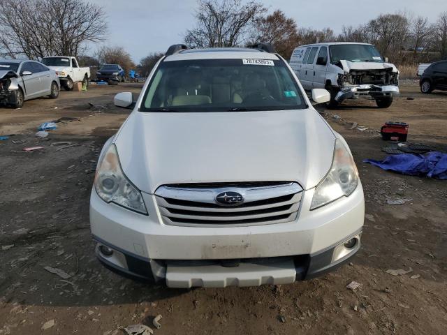 4S4BRCKCXA3337150 - 2010 SUBARU OUTBACK 2.5I LIMITED WHITE photo 5