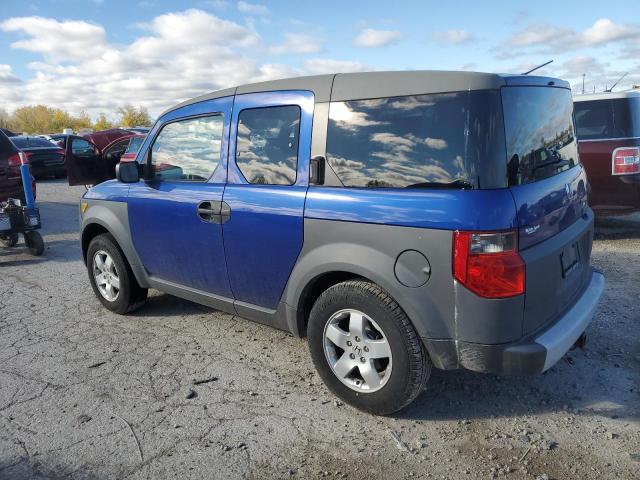 5J6YH28604L037550 - 2004 HONDA ELEMENT EX BLUE photo 2