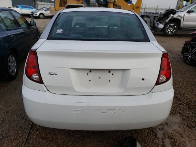 1G8AL52F73Z115828 - 2003 SATURN ION LEVEL 3 WHITE photo 6