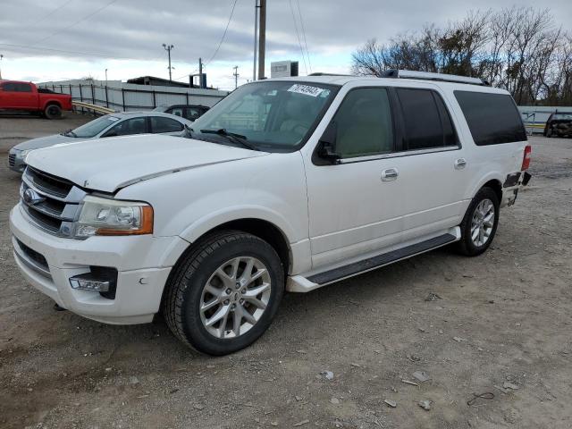 1FMJK2AT5HEA20855 - 2017 FORD EXPEDITION EL LIMITED WHITE photo 1