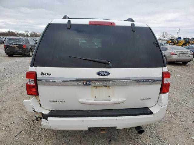 1FMJK2AT5HEA20855 - 2017 FORD EXPEDITION EL LIMITED WHITE photo 6