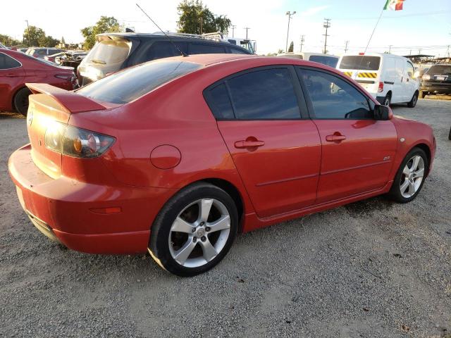 JM1BK323441202089 - 2004 MAZDA 3 S RED photo 3