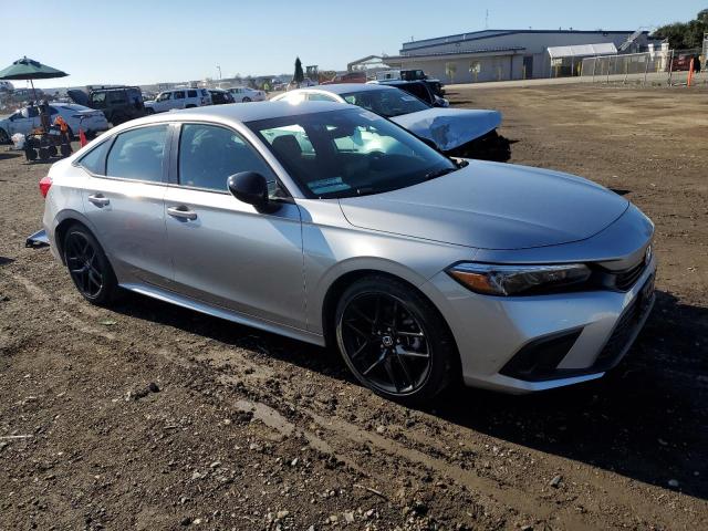 2HGFE2F54PH536368 - 2023 HONDA CIVIC SPORT SILVER photo 4