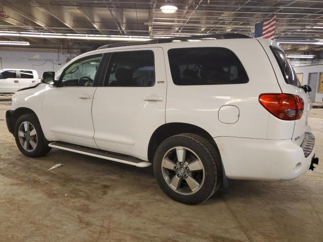 5TDZY64A58S011218 - 2008 TOYOTA SEQUOIA SR5 WHITE photo 2