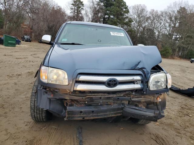 5TBBT441X6S484185 - 2006 TOYOTA TUNDRA ACCESS CAB SR5 BLUE photo 5