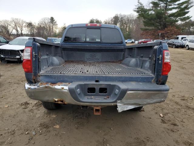 5TBBT441X6S484185 - 2006 TOYOTA TUNDRA ACCESS CAB SR5 BLUE photo 6