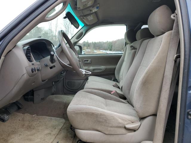 5TBBT441X6S484185 - 2006 TOYOTA TUNDRA ACCESS CAB SR5 BLUE photo 7