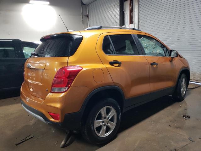 3GNCJLSB4HL132078 - 2017 CHEVROLET TRAX 1LT ORANGE photo 3