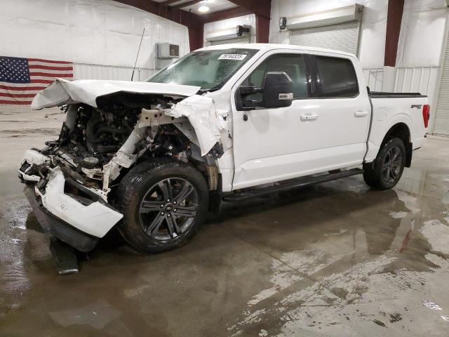 1FTFW1E80PFA40163 - 2023 FORD F150 SUPERCREW WHITE photo 1