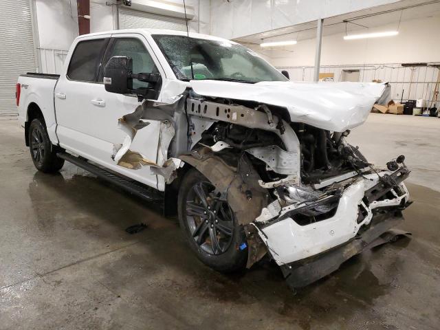 1FTFW1E80PFA40163 - 2023 FORD F150 SUPERCREW WHITE photo 4