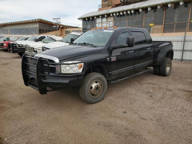 3D7MX49A58G245289 - 2008 DODGE RAM 3500 BLACK photo 1