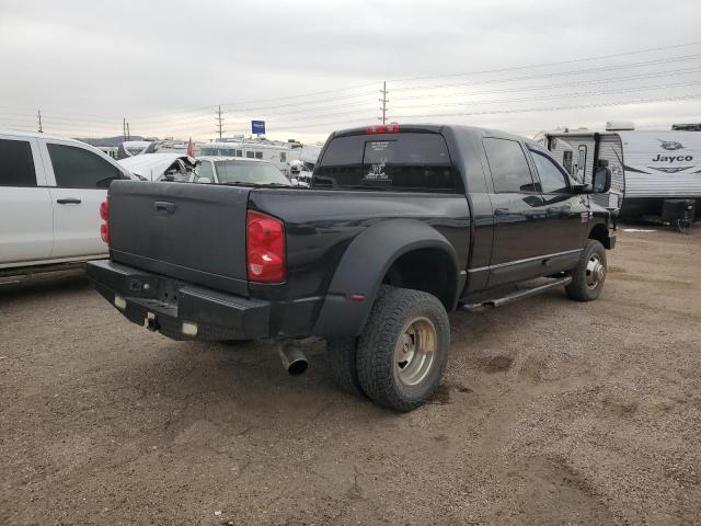 3D7MX49A58G245289 - 2008 DODGE RAM 3500 BLACK photo 3