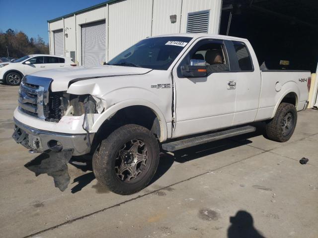 1FTFX1EFXBFB87420 - 2011 FORD F150 SUPER CAB WHITE photo 1