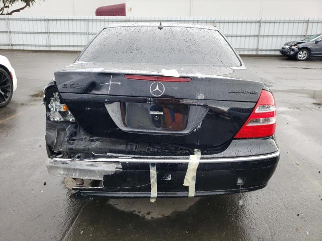 WDBUF56J86A817439 - 2006 MERCEDES-BENZ E 350 BLACK photo 6