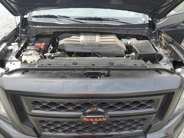 1N6AA1ED6MN503718 - 2021 NISSAN TITAN SV BLACK photo 11