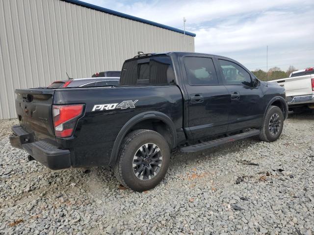 1N6AA1ED6MN503718 - 2021 NISSAN TITAN SV BLACK photo 3