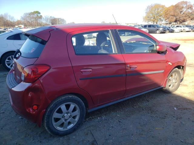 ML32A4HJ9EH005364 - 2014 MITSUBISHI MIRAGE ES RED photo 3