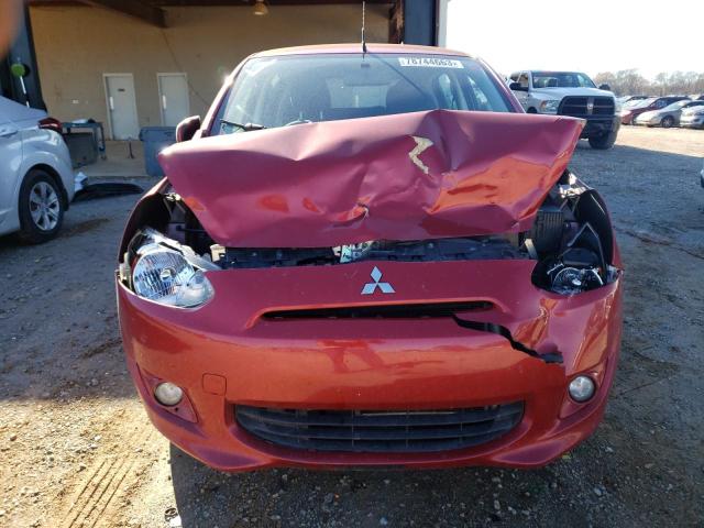 ML32A4HJ9EH005364 - 2014 MITSUBISHI MIRAGE ES RED photo 5