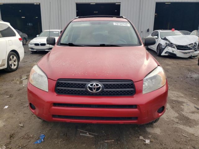 JTMZD33V385107692 - 2008 TOYOTA RAV4 RED photo 5