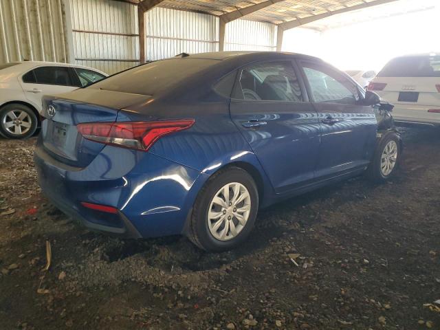 3KPC24A6XNE174237 - 2022 HYUNDAI ACCENT SE BLUE photo 3