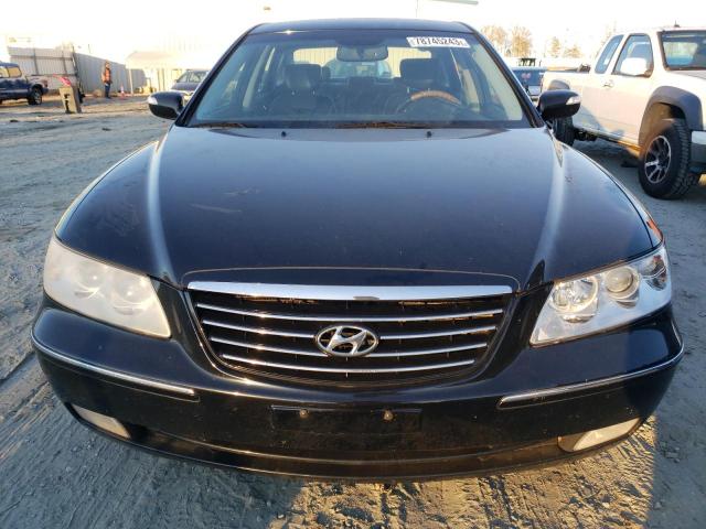 KMHFC46F67A243297 - 2007 HYUNDAI AZERA SE BLACK photo 5