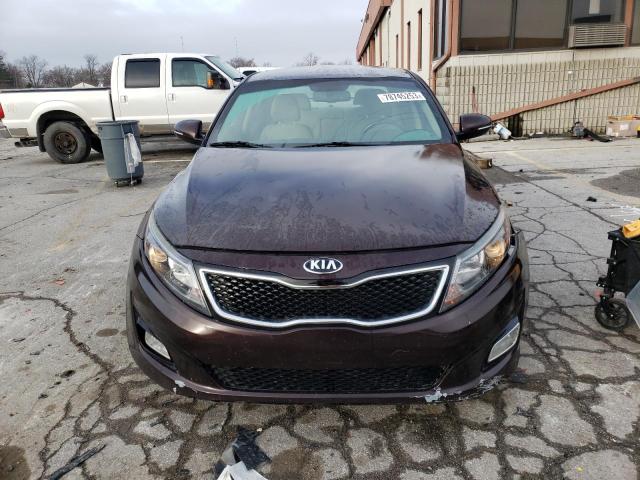 5XXGN4A76FG475629 - 2015 KIA OPTIMA EX BROWN photo 5