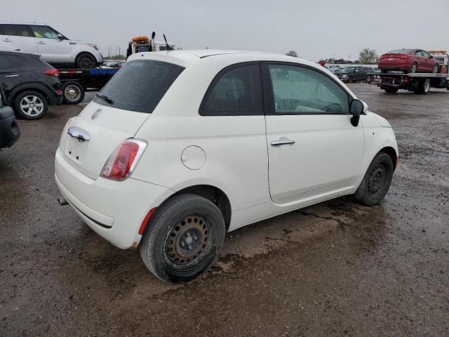 3C3CFFAR9DT554792 - 2013 FIAT 500 POP WHITE photo 3