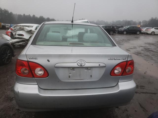 1NXBR30E08Z046536 - 2008 TOYOTA COROLLA CE SILVER photo 6