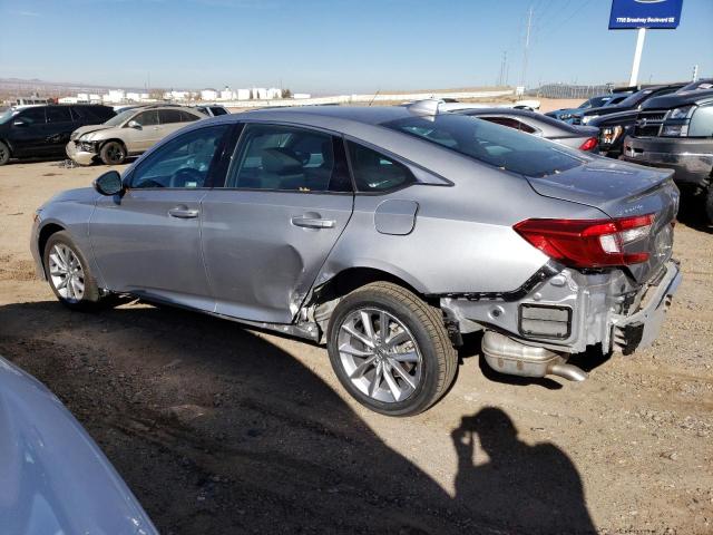 1HGCV1F16NA056175 - 2022 HONDA ACCORD LX SILVER photo 2