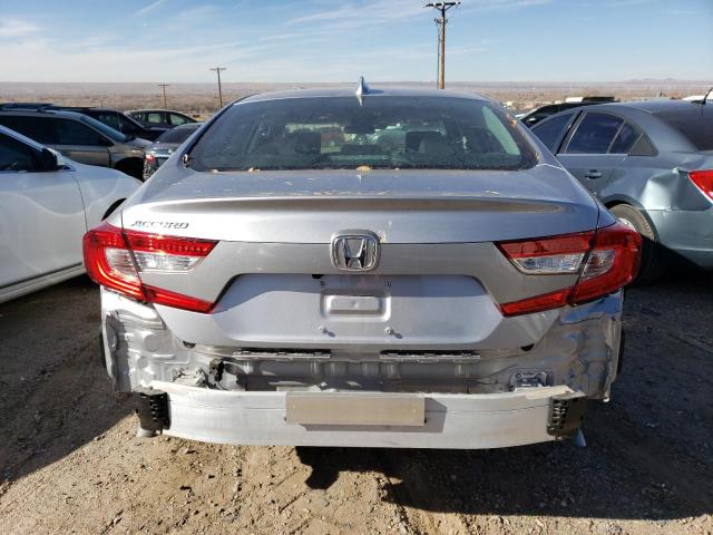 1HGCV1F16NA056175 - 2022 HONDA ACCORD LX SILVER photo 6