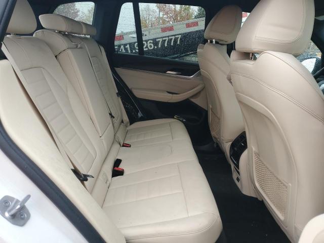 5UXTS1C00M9F41691 - 2021 BMW X3 XDRIVE30E Ақ фото 10