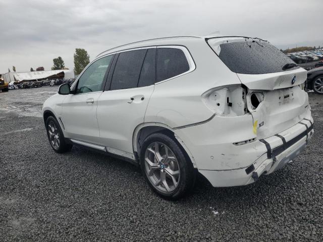 5UXTS1C00M9F41691 - 2021 BMW X3 XDRIVE30E Ақ фото 2