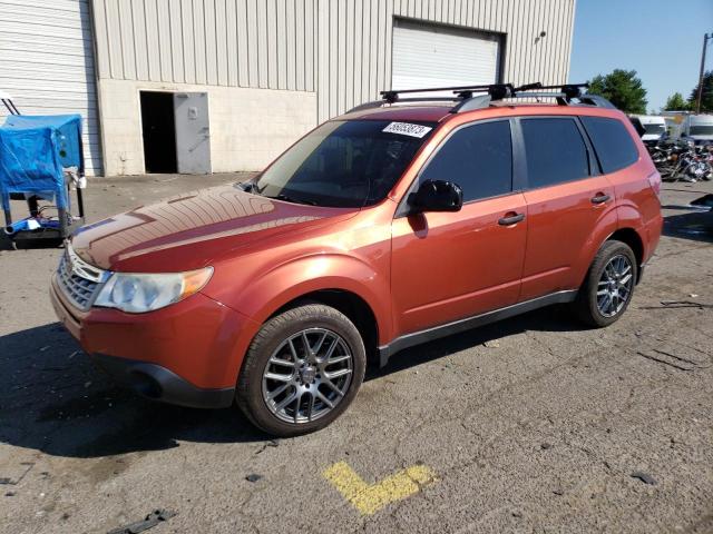 JF2SHABC2BG703495 - 2011 SUBARU FORESTER 2.5X ORANGE photo 1