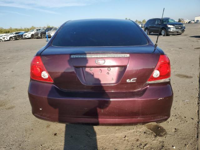 JTKDE177X50062033 - 2005 TOYOTA SCION TC BURGUNDY photo 6